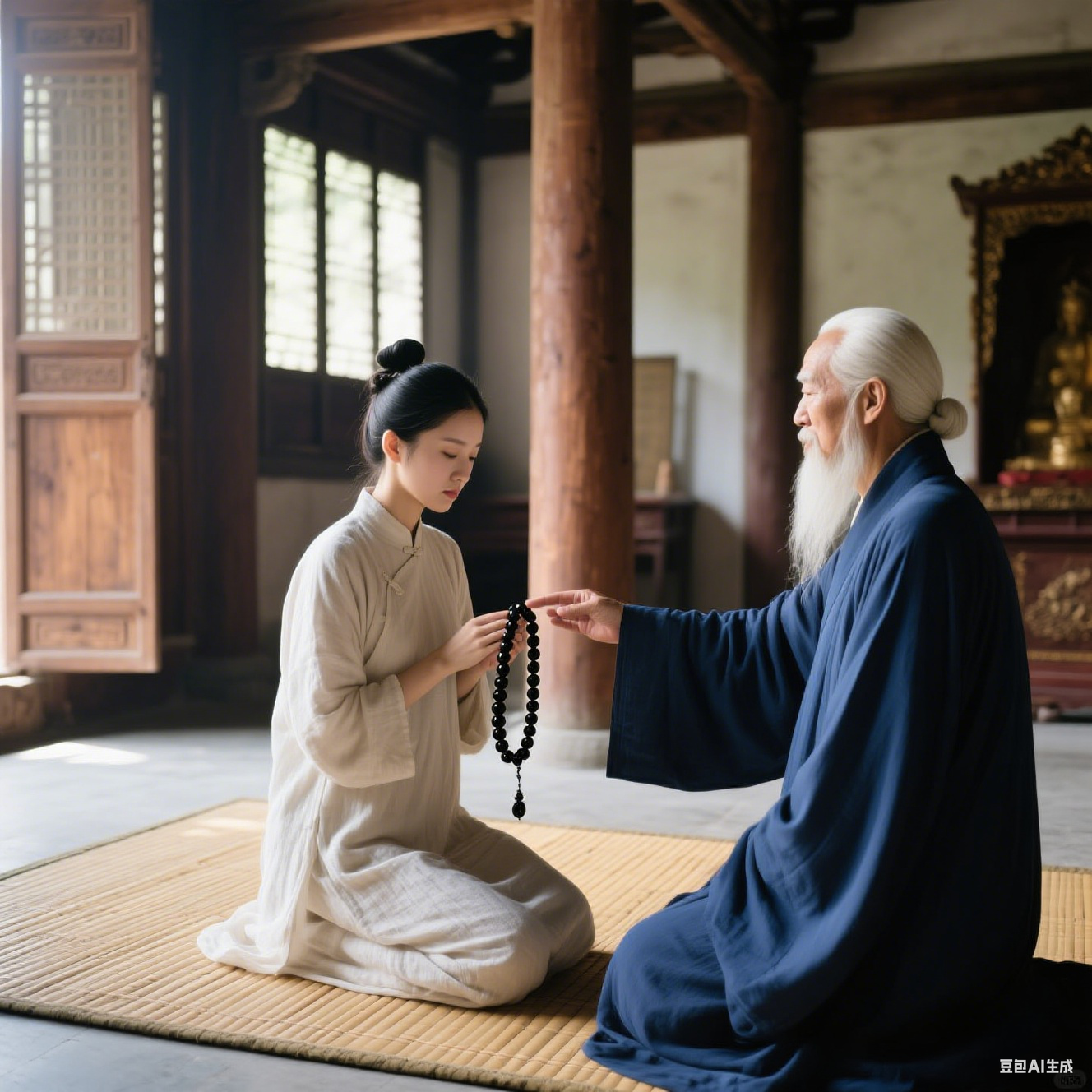 生成材料化学研究员工作场景照片 (1)